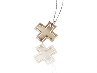 Collana in Oro e Madreperla Doré