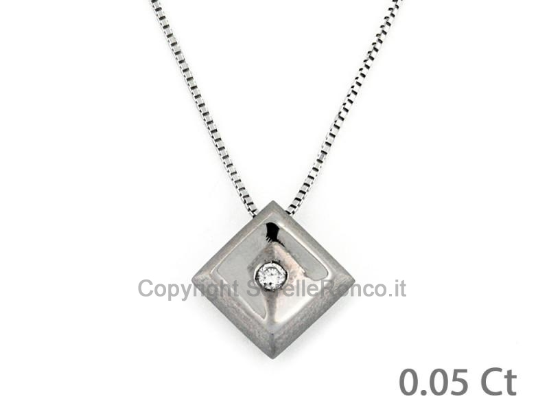 Puntoluce Con Diamante 0.05 Ct