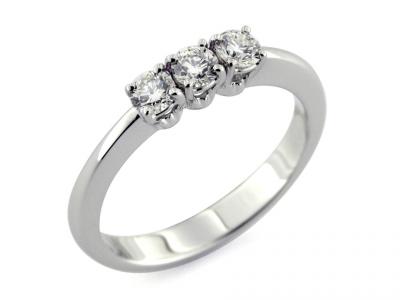 Anello Fidanzamento Diamanti 0.42 Ct