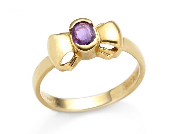CF01679 - Anello Fiocco in Oro 18 Kt