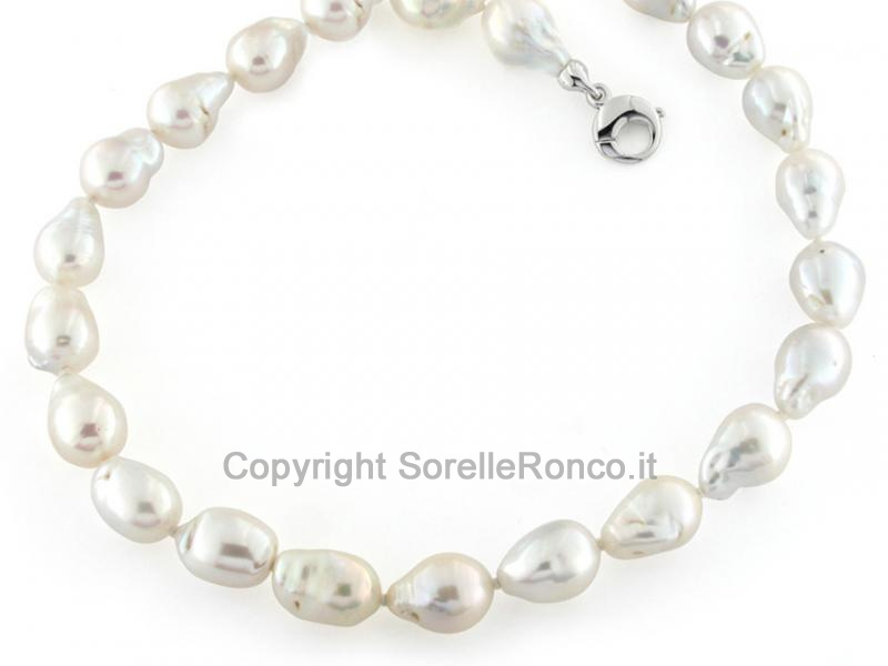 COLLANA PERLE BAROCCHE DA Ø 13-20 MM
