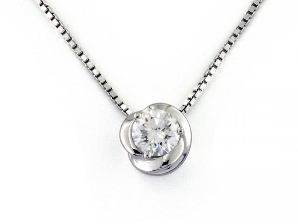 CF01788 - Collana Punto Luce Diamante 0.43 Ct