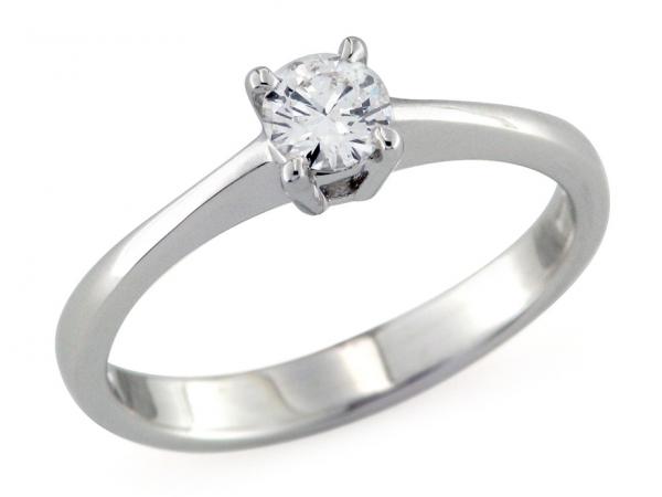 CF01808 - Anello Contrarié con Diamante 0.35 Ct