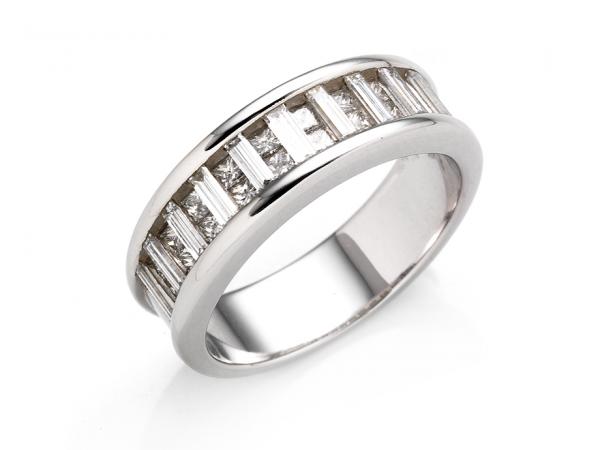 CF01850 - Anello Riviera Oro e Diamanti da 1.25 Ct
