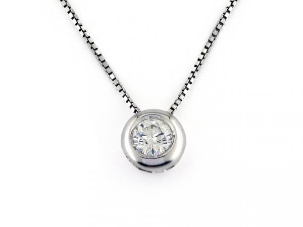 CF01879 - Collana Punto Luce Zircone ø 4 mm