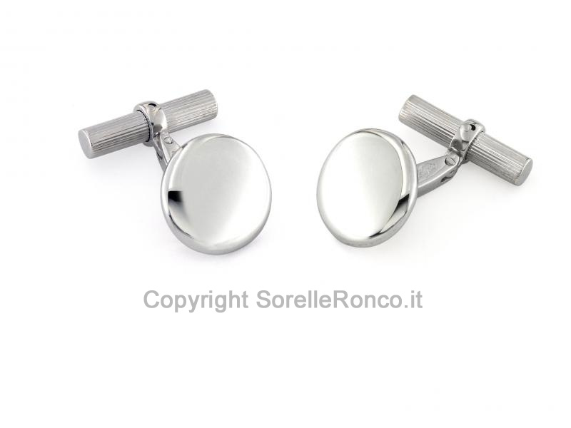 GEMELLI A BOTTONE IN ARGENTO