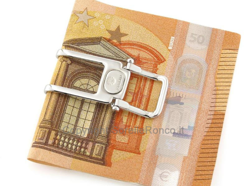 FERMASOLDI CLIP ORO BIANCO 18 KT