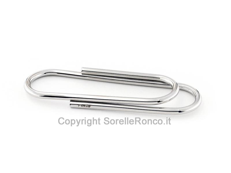 FERMASOLDI GRAFFETTA ORO BIANCO 9 KT