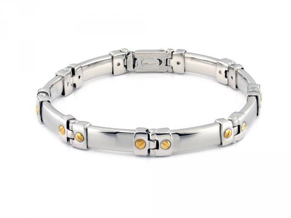 CF02095 - Bracciale Unisex Argento Placcato Oro