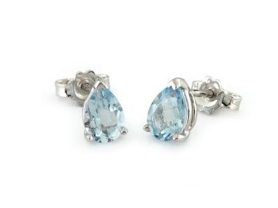 Orecchini Oro e Acquamarina 1.20Ct