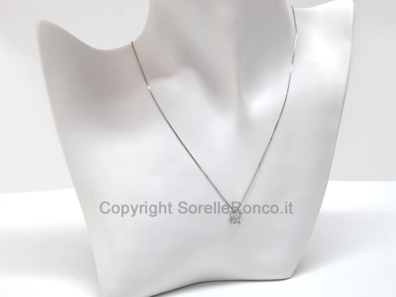 COLLANA CON PENDENTE STELLA PAVÉ