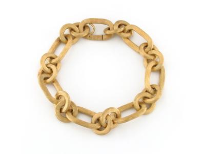 Bracciale Donna in Oro Giallo 18 Kt Cesellato