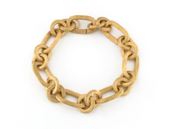 CF02151 - Bracciale Donna in Oro Giallo 18 Kt Cesellato