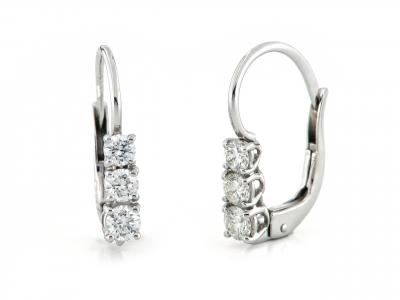 Orecchini Damiani Lights  Oro e Diamante