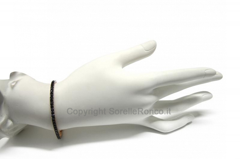 BRACCIALE TENNIS CON DIAMANTI 2,63 CT