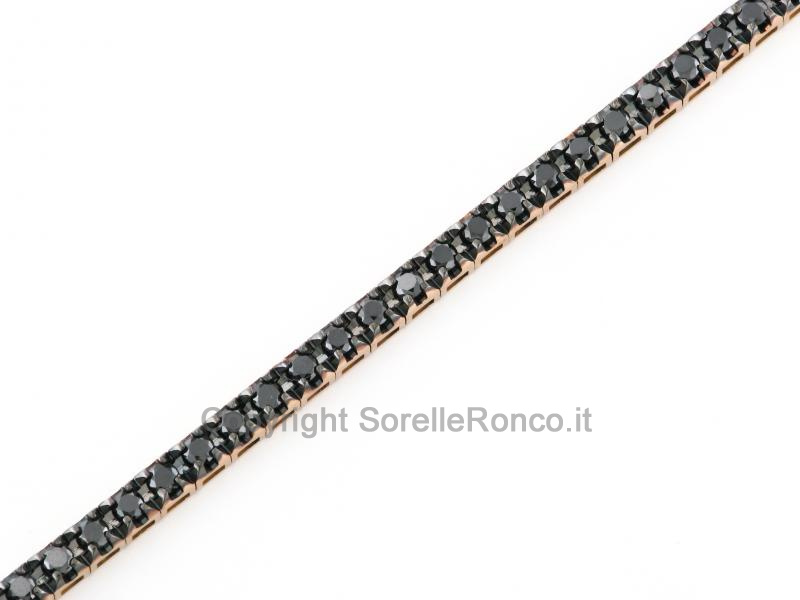 BRACCIALE TENNIS CON DIAMANTI 2,63 CT