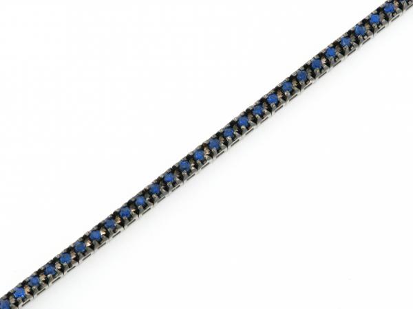 CF02197 - Bracciale Tennis con Zaffiri 1.41 Ct