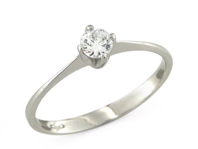 Anello Solitario con Zircone