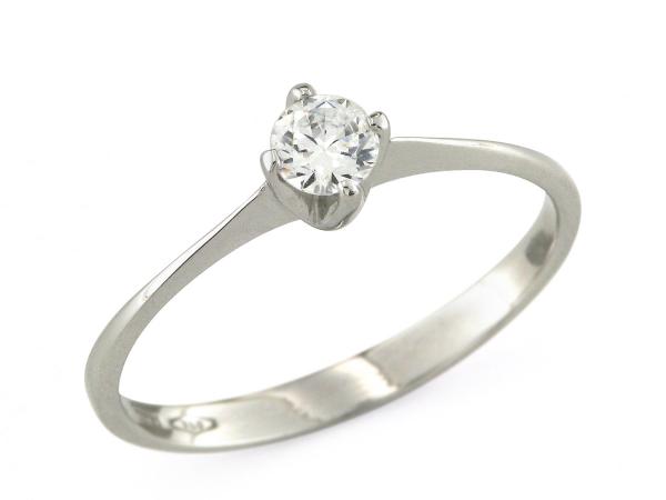 CF02217 - Anello Solitario con Zircone
