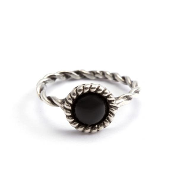 CF02229 - Anello Nelson Watamu Argento con Onice