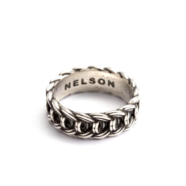 CF02231 - Anello Nelson Argento Bisanzio Intrecciato