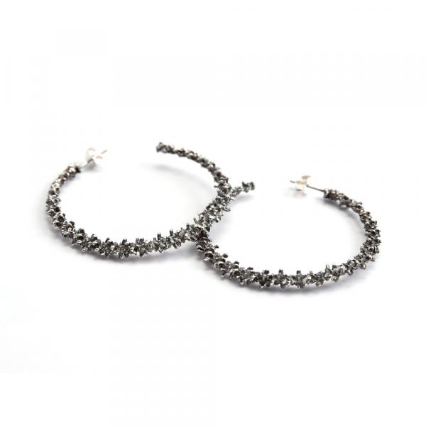 CF02243 - Orecchini Nelson Sharm Argento 925 a Cerchio