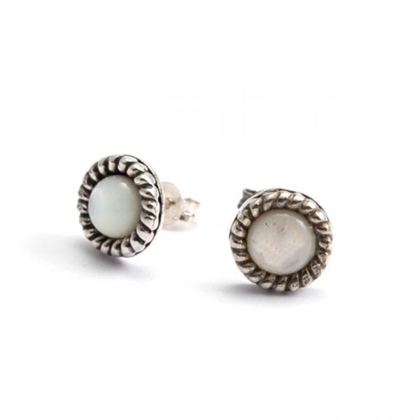 CF02244 - Orecchini Nelson Watamu Argento con Madreperla