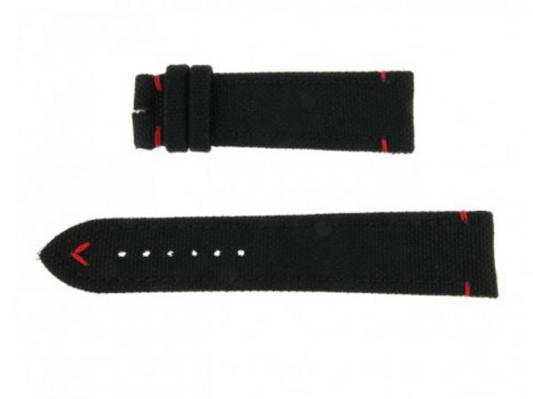 CIN179 - Cinturino Eberhard Contograf 21mm Nero