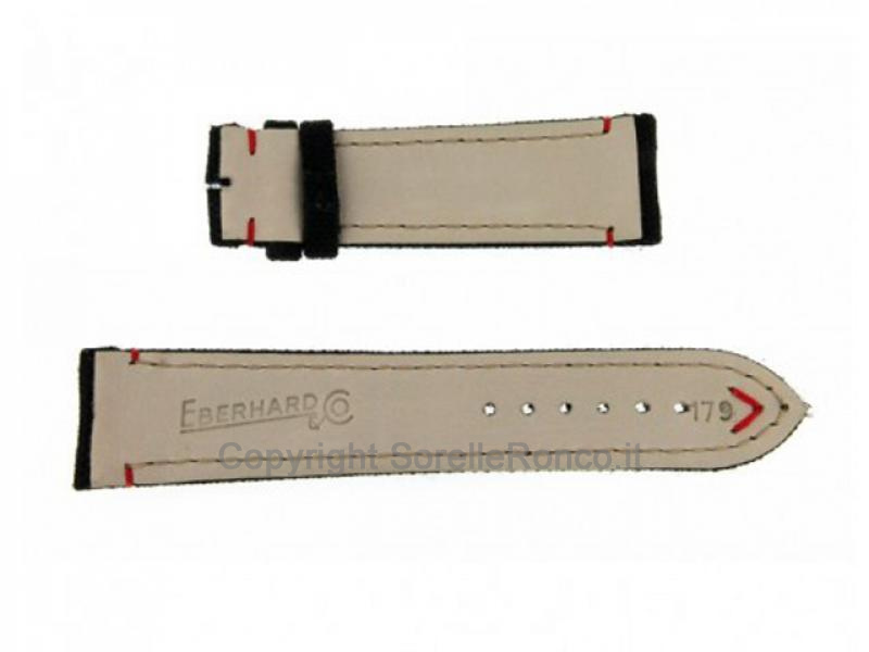 CINTURINO EBERHARD CONTOGRAF 21MM NERO