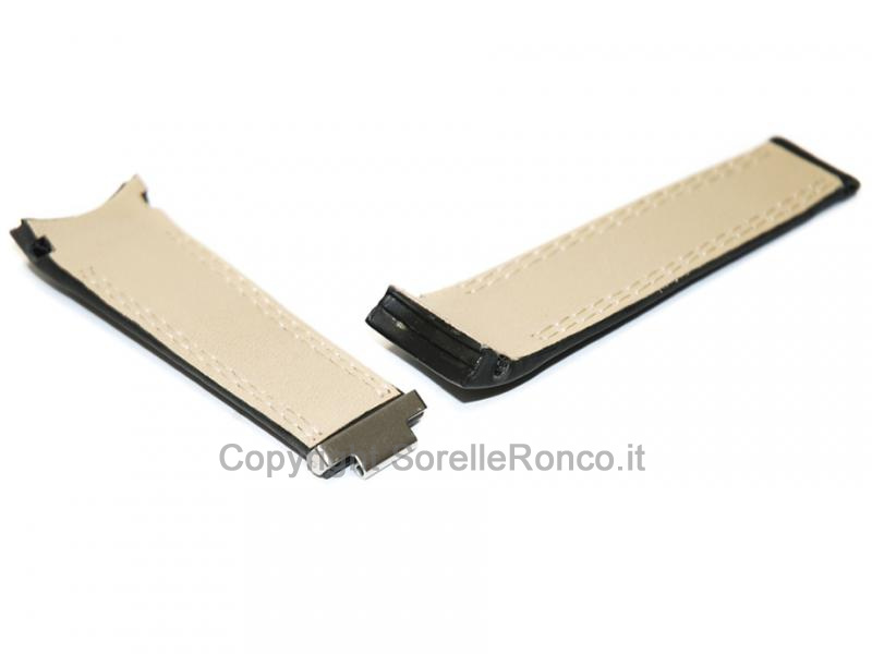 CINTURINO ROLEX CUOIO E TESSUTO TECNICO