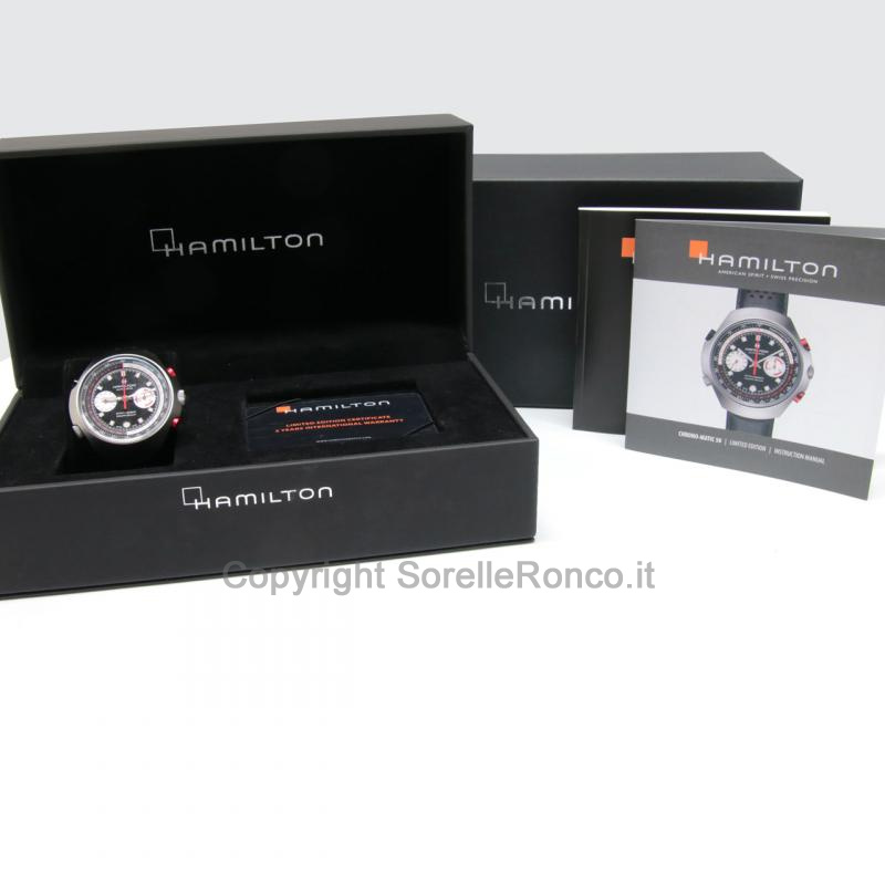 HAMILTON AMERICAN CLASSIC CHRONOMATIC NERO 48X51MM