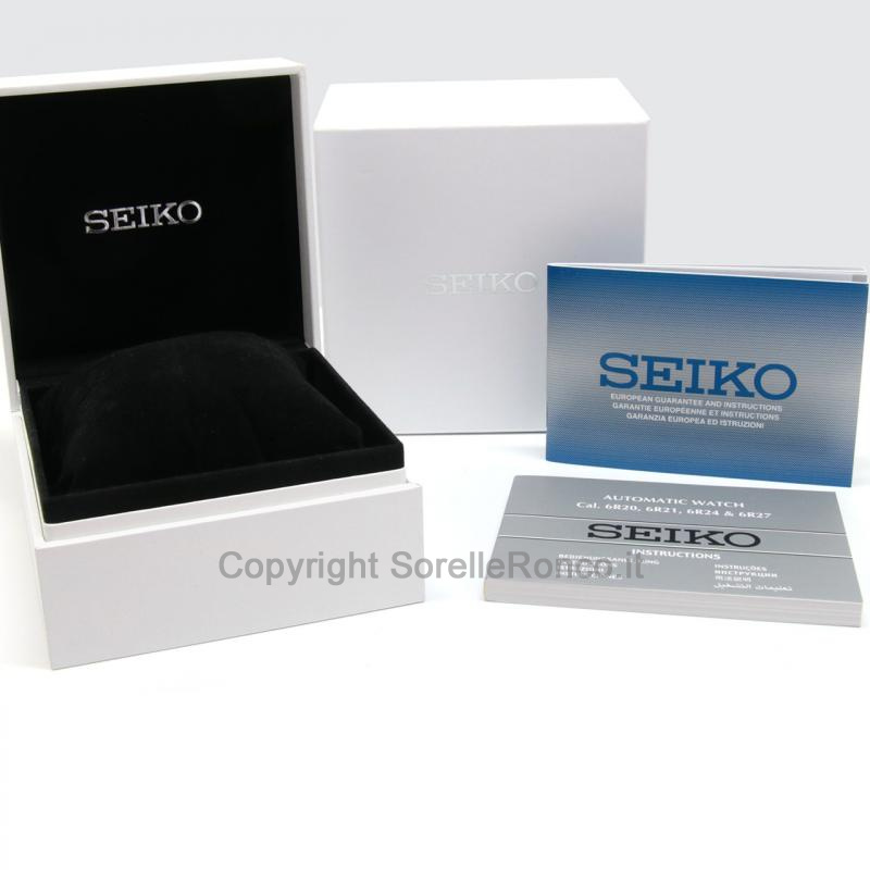 SEIKO PROSPEX NERO 45MM BRACCIALE ACCIAIO