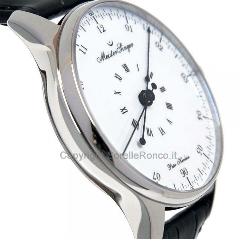 MEISTERSINGER CIRCULARIS PETER HENLEIN 43MM BIANCO