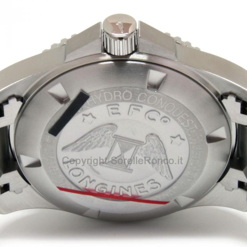 LONGINES HYDROCONQUEST NERO 41MM GHIERA CERAMICA