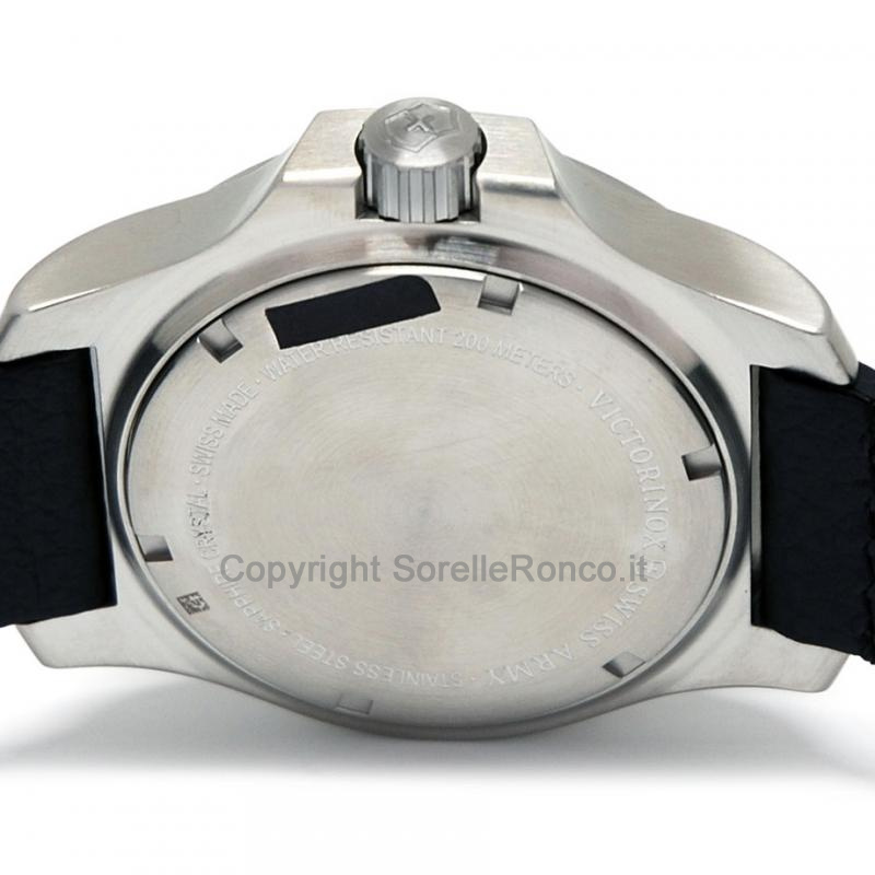 VICTORINOX I.N.O.X. NERO PELLE 43MM