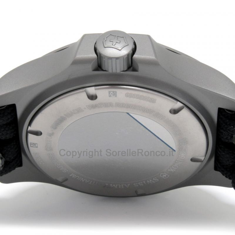 VICTORINOX INOX DIVER GRIGIO TITANIO 45MM PARACORD