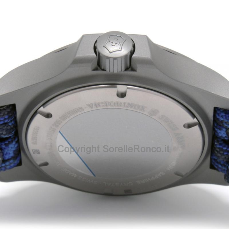 VICTORINOX INOX TITANIUM PARACORD DIVER BLU 45MM