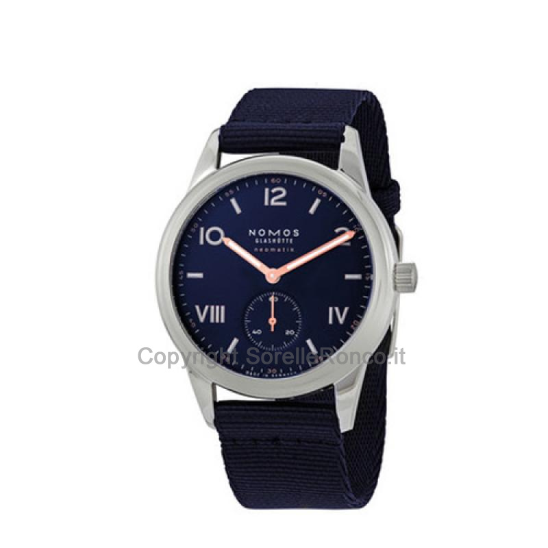 NOMOS GLASHÜTTE CLUB CAMPUS NEOMATIK 39,5MM BLU