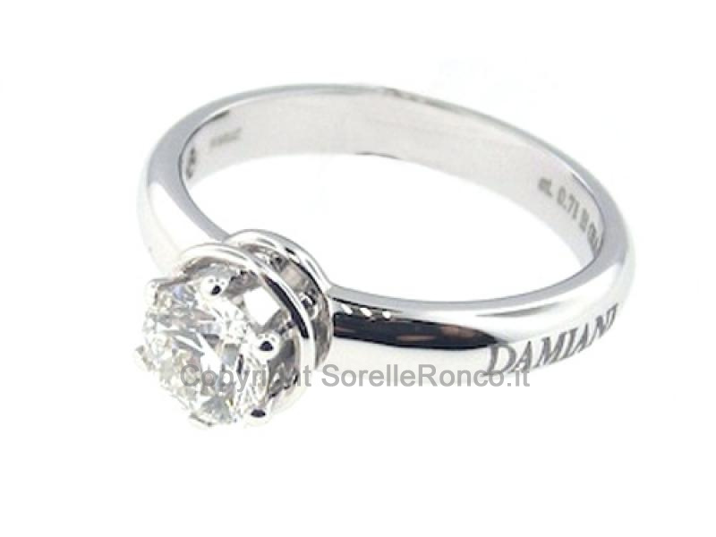 ANELLO SOLITARIO DAMIANI MINOU CT 0.15