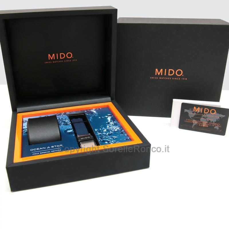 MIDO OCEANS STAR 200 42MM GRIGIO SPECIAL ITALIA