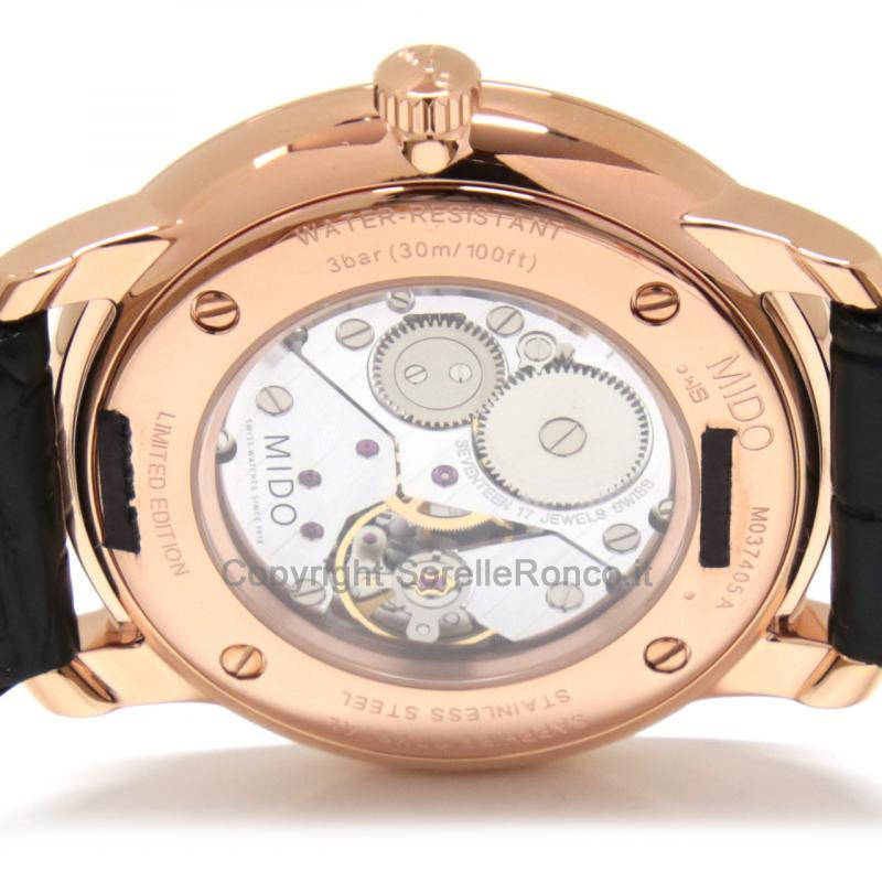 MIDO BARONCELLI NERO 39 MM LIMITED EDITION