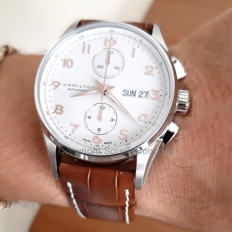HAMILTON JAZZMASTER MAESTRO BIANCO 41MM DAY DATE