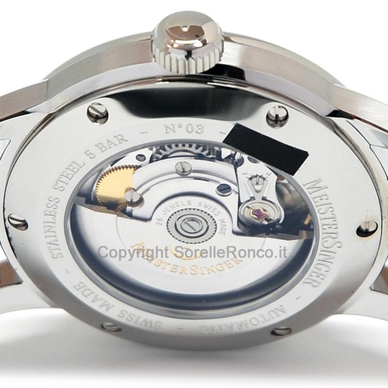 MEISTERSINGER CLASSIC N°3 40MM AVORIO AUTOMATICO