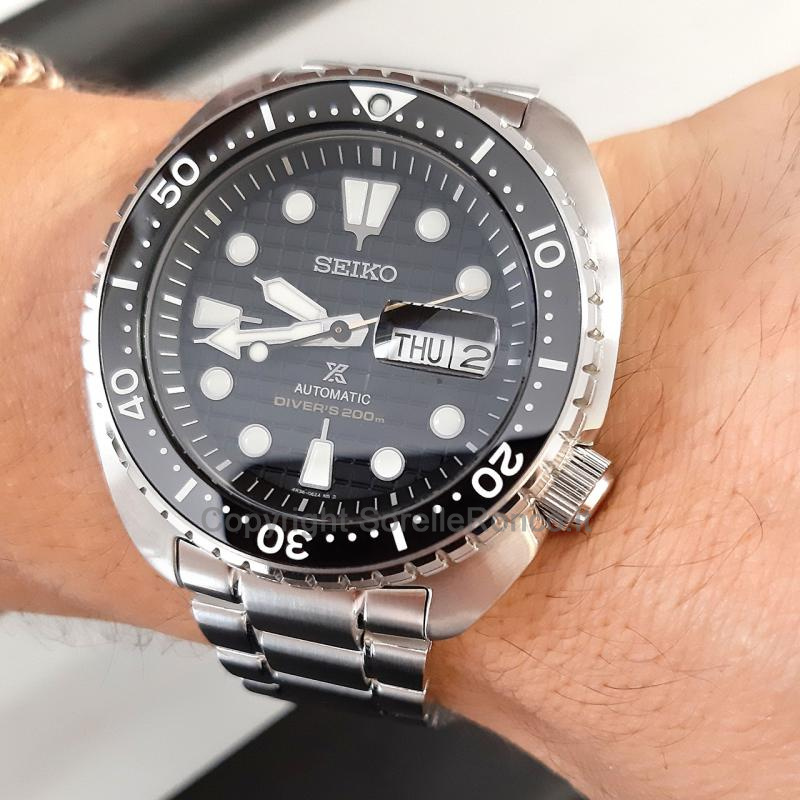 SEIKO PROSPEX NERO 45MM BRACCIALE ACCIAIO