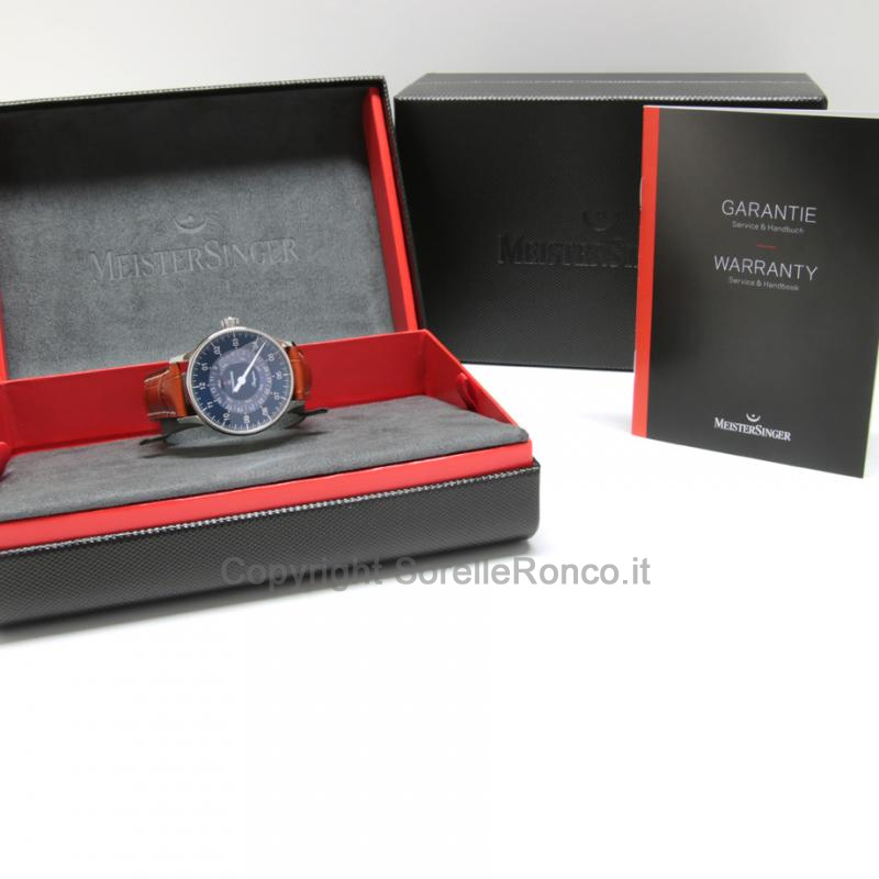 MEISTERSINGER CLASSIC PANGAEA DAY DATE 40MM BLU