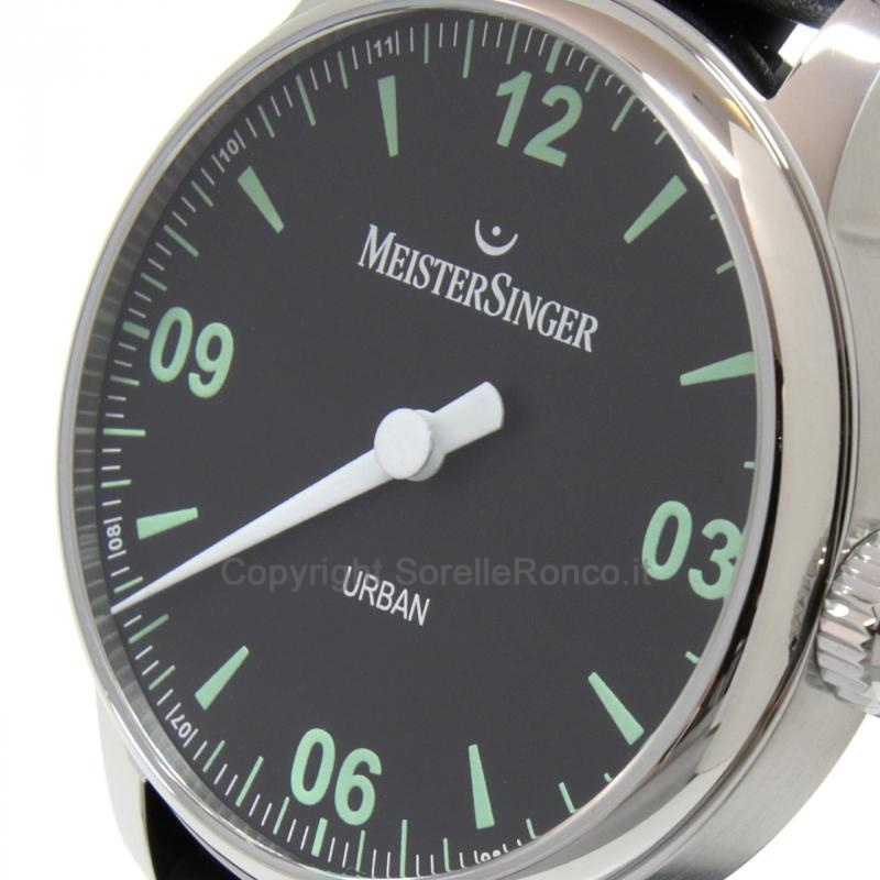 MEISTERSINGER FORM&STYLE CASUAL NERO 40MM