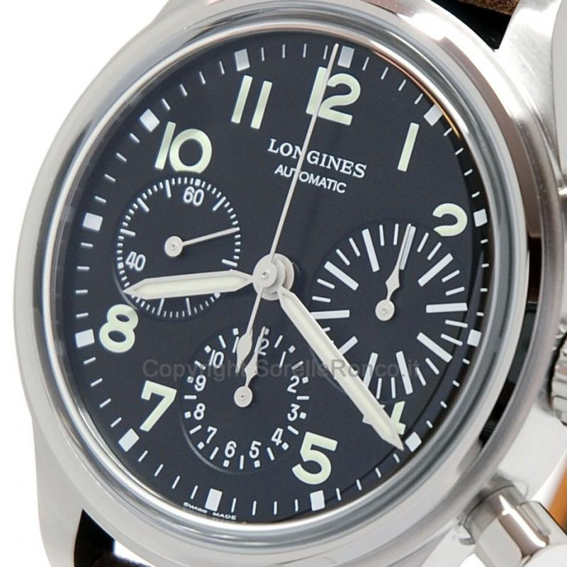 LONGINES HERITAGE AVIGATION NERO 41MM BIGEYE