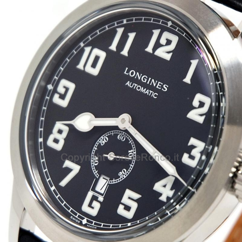 LONGINES HERITAGE MILITARY 44MM NERO AUTOMATICO
