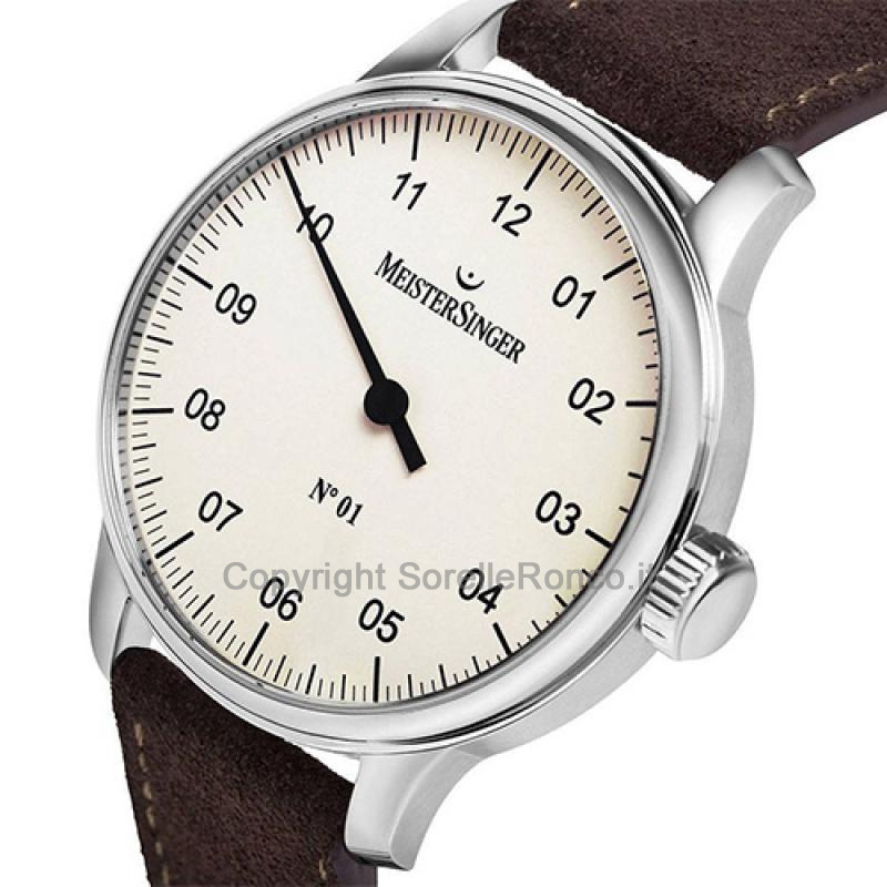 MEISTERSINGER CLASSIC N°1 AVORIO 43MM SUEDE