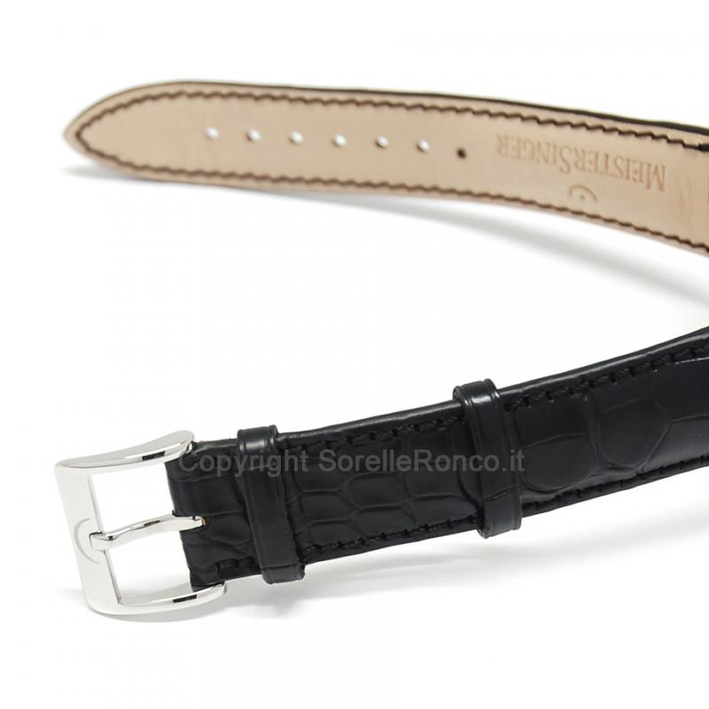 MEISTERSINGER CIRCULARIS PETER HENLEIN 43MM BIANCO